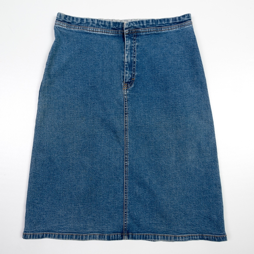 TOMMY HILFIGER VINTAGE Stretch Denim Skirt